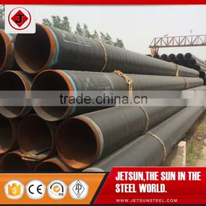 High Quality DB - API 5L Steel Pipe, X60, X65 Welded Line Pipe, ERW, SAW, LSAW, SSAW Bare / Black Painted thumbnail-6
