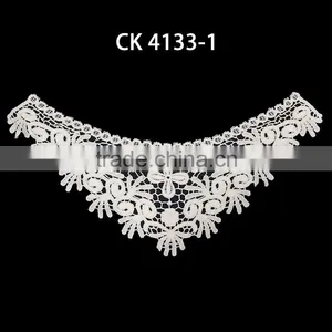 100% Cotton Fabric Fashion Embroidery Latest Women Collar Designs thumbnail-6