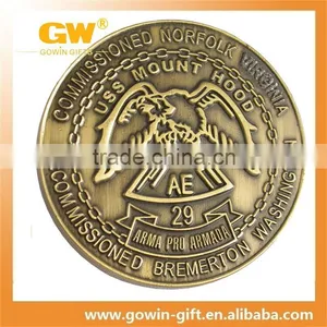 Custom Metal 3D Engraving Coin thumbnail-1