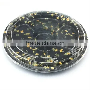 Sushi Container Round Plastic Packaging Food Sushi Box thumbnail-1
