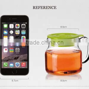 Wholesale Glassware Suppliers High Borosilicate Water Filter Pitcher for 500ml thumbnail-3