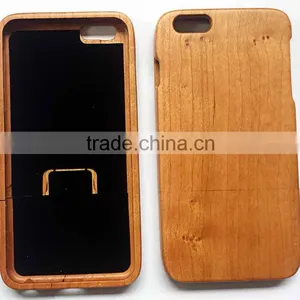 2015 Handmade Real Wood Case for Iphone 6 ,for Iphone 6 Wood Case thumbnail-3