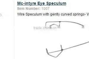Mc-intyre Eye Speculum thumbnail-1
