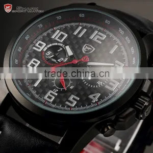 SHARK Men Sport 24 Hours LED Water Resistant 3ATM Quartz Watch thumbnail-2