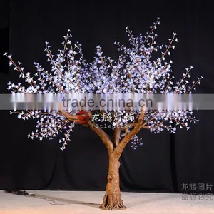 Nature Trunk White Cherry Blossom Led Tree thumbnail-5