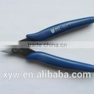 BEST 107F1 Professional Blue Handle Pliers Tool Micro Nippers Sharp Diagonal Electronics Cutters For Lead & Soft Material thumbnail-2
