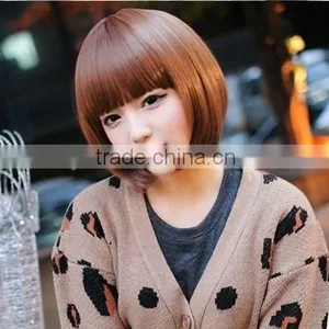 Hot Style Student Short Bob Wig Natural Looking Cheap Wigs thumbnail-6