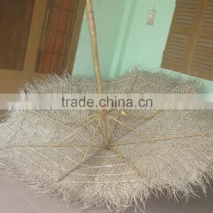 THATCH UMBRELLA_SEGRASS UMBRELLA_PALM LEAF UMBRELLA_COCONUT UMBRELLA: CHEAP PRICE thumbnail-1
