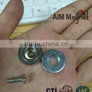 Manufacturer Customized Countersink Ring Magnets thumbnail-1