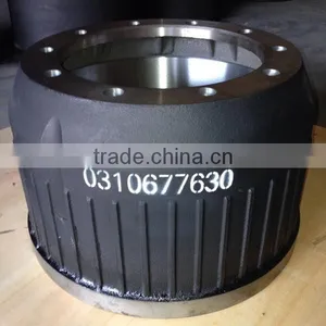 China Factory Heavy Duty Trailer Brake Drum thumbnail-1