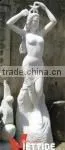 Lady & Star Statue Marble thumbnail-1