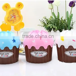 Decorative Plastic Tissue Box for Rolls Tissue thumbnail-1