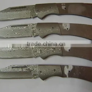 China Damascus Steel Pocket Knives thumbnail-2