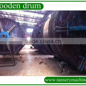 Supply Leather Tannery Overloading Wooden Drum for Soaking/Liming/Tanning thumbnail-4
