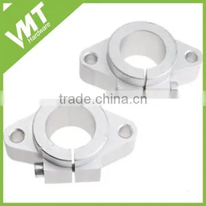 8/12/16/20/25/30mm Aluminum Rod Holder Linear Rail Shaft Support CNC Bearing thumbnail-1