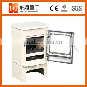 Direct Salling Ivory White Enamel Wood Burning Stove/wood Stove/fireplace From Chinese Factory HF905UBE thumbnail-1