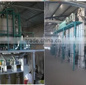 30T/Day Maize Flour Production Plant Corn Flour Milling Line Crusher Grinding Machine thumbnail-3