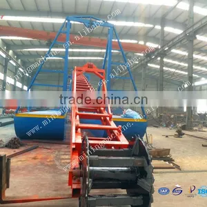 Customised Bucket Chain Gold Dredger -energy-saving, Dry Sand thumbnail-1