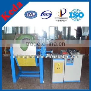 Small Induction Melting Furnace Gold Refining Equipment thumbnail-1