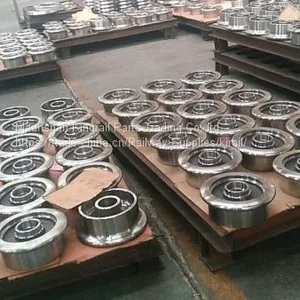 Rail Wheels for Rail Road Vehicle and Rolling Stock Locomotives thumbnail-1