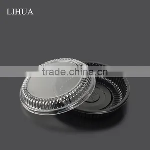 Disposable Plastic Round Food Container,Plastic Take Away Food Packaging Box, Plastic Round Sushi Container thumbnail-4