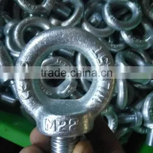 China Factory DIN580 M18 Forged Heavy Duty Galvanized Eye Bolt and Nut thumbnail-2