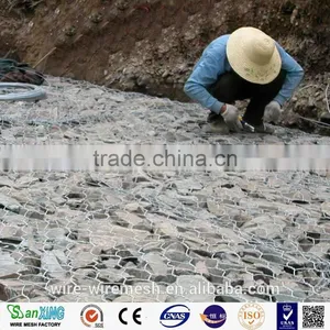 Anping Galvanized Hexagonal Wire Mesh for Flood Gabion Mesh thumbnail-2