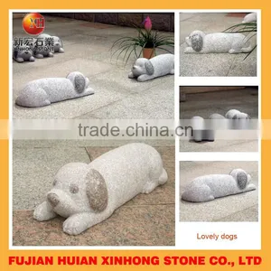 Hand Carved Life Size Animal Carving Foo Dog Sculpture thumbnail-4
