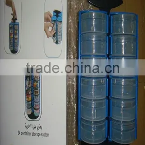 24 Plastic Container Storage System thumbnail-1