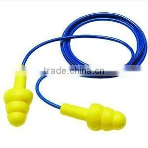 Tree Shape Earplugs With Cord High Quality Silicone Earplug thumbnail-1
