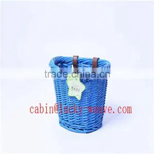 Wholesale Easter Woven Wicker Bike Basket thumbnail-2