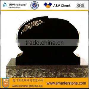 Round Shape Tombstone Gravestone Granite Monument Natural Granite thumbnail-1