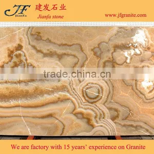 2017 Top Grade Capuccino Onyx Slabs Stone Low Price thumbnail-1