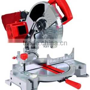 10" 1800W Power Aluminium Wood Cutting Table Saw Machine Electric Belt-drive 254mm Miter Saw GW8023B thumbnail-4