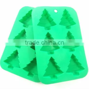 Silicone Molds Christmas Tree Shaped Mold Funny Silicone Cake Mold thumbnail-2