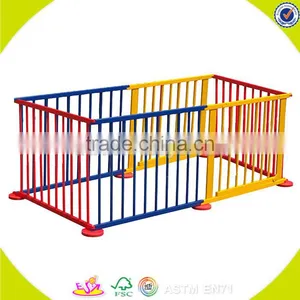 Wholesale Wooden Safety Playpen Host Sale Wooden Safety Playpen High Quality Wooden Safety Playpen W08H010 thumbnail-1
