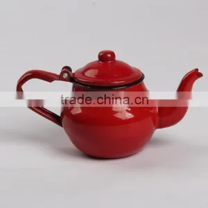 Hot Sale 9-14cm Enamel Small Tea Kettle Enamel Tea Pot thumbnail-1