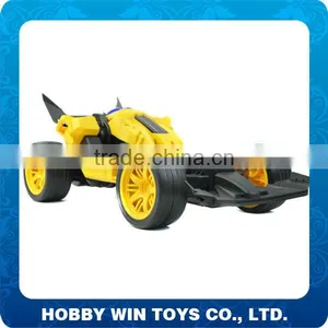 New Product 4 CH Radio Control Robot Car Transform Robot Toy thumbnail-1