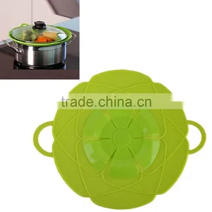 Cooking Overflow Stop Silicone Lid Spill Stopper Silicone Cover Lid thumbnail-6