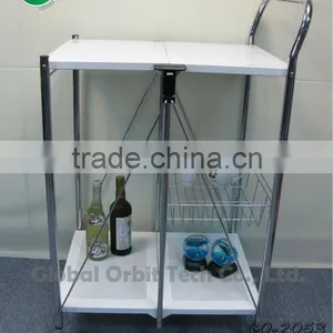 Design Hand Cart, Movable Kitchen Serving Trolley Cart thumbnail-1