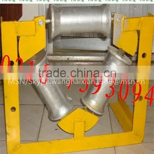 Cable Stringing Pulley Block Wire Guide Straight Roller thumbnail-1