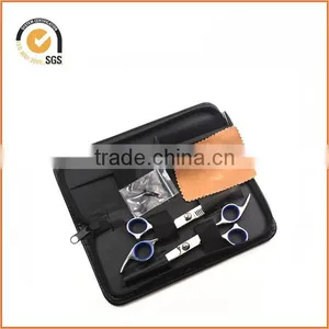 Professional Hair Cutting Scissors Shears Barber Thinning Set Kit With a Black Case thumbnail-1