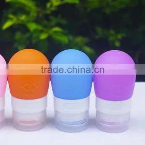 Silicone Travel Bottle Set Protable for Shampoo Lotion Travel Bottle Wholesaler Cheap thumbnail-6