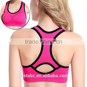 Wholesale Hot Sexy Breathable Women Sports Yoga Bra With Great Stretch thumbnail-2