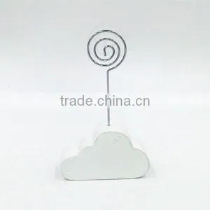 Wood and Iron Decoration Name Card Holder thumbnail-5