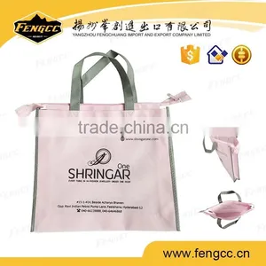 Reusable Eco Friendly Non Woven Cheap Printing Folding Shopping Bag thumbnail-1
