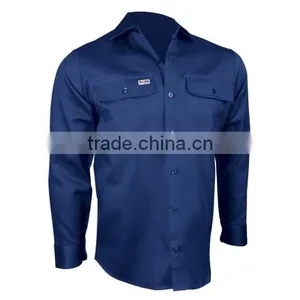 Factory Custom Workwear Clothes Unisex Working Uniform Workwear Shirts thumbnail-3