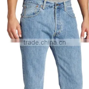 Wholesale OEM Sell Classic Simple Style Design for Men Eco-friendly Jeans thumbnail-2