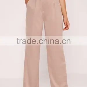 Wholesale Two Piece Set Sexy Crop Top and Wide Leg Trousers for Women thumbnail-4