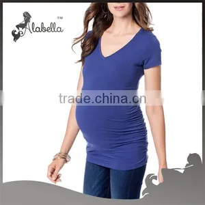 Wholesale 100% Cotton Maternity Tops thumbnail-1